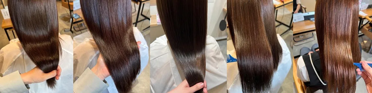 LDHで髪質改善をされた方々のイメージ